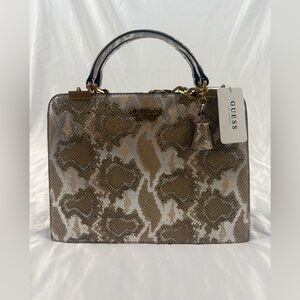NWT - Rare GUESS Snake Print Shoulder Bag